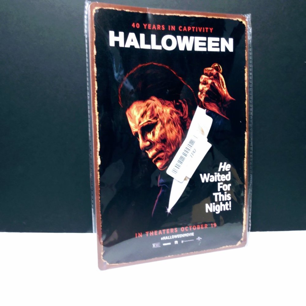 Halloween Aluminum Tin 12x9